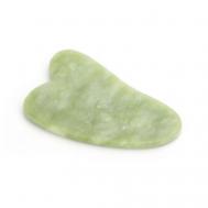 Скребок гуаша Сердце в подарочной упаковке Желтая яшма CHIOS®