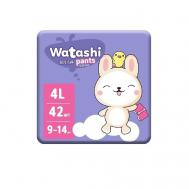 Подгузники-трусики для детей 4/L 9-14 кг Watashi