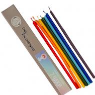 Набор свечей 7 чакр для медитаций 1 Очаг Благополучия