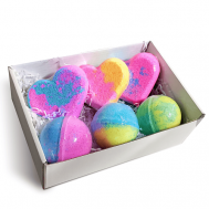 Подарочный набор бомбочек для ванн бурлящие шары COSMEYA