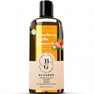 Гель для душа Клубника и Ваниль 400 BLUGREE
