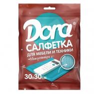 Салфетка из микрофибры Для мебели и бытовой техники DORA