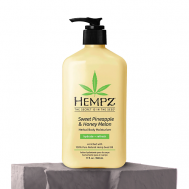 Молочко для тела Ананас и Медовая Дыня для разглаживания сухой кожи 500 Hempz