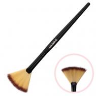 Кисть макияжная веерная Black EVABOND