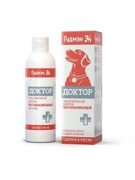 Шампунь для шерсти восстанавливающий с пребиотиком Биолин Р для собак Доктор 200 ГудМэн