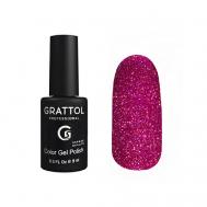 Гель лак для ногтей c блестками Opal Grattol