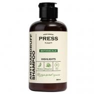 Шампунь от перхоти мужской Botanicals безсульфатный профессиональный 300 PRESS GURWITZ PERFUMERIE