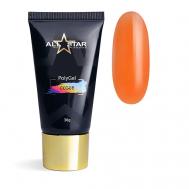 PolyGel COLOR "Black" для моделирования и укрепления ногтей ALL STAR PROFESSIONAL