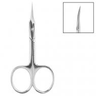 Ножницы для кутикулы глянцевые, ручная заточка, 04NK-09 IRISK