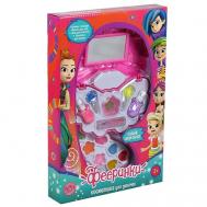 Косметика для девочек БАРБИ тени, блеск для губ, помада, лак для ногтей Милая Леди