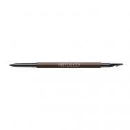 Карандаш для бровей ультратонкий с щеточкой Artdeco