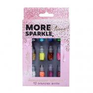 Крупные блёстки для декора ногтей More sparkle, please!, 12 цветов Beauty Fox