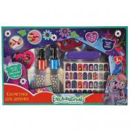 Косметика для девочек ЭНЧЕНТИМАЛС лак для ногтей, пилка, разделитель, наклейки Милая Леди