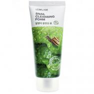 Пенка для умывания с Муцином улитки Регенерирующая Cleansing Foam Snail 100 LEBELAGE