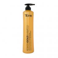 Шампунь для придания блеска волосам с кератином BOTANIC KERATIN GOLD SHAMPOO 800 Tahe