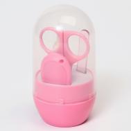 Набор маникюрный детский: ножницы, щипчики, пилочка, пинцет Крошка Я