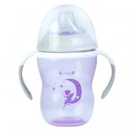 Поильник-непроливайка "Soft" c силиконовым носиком. Объём 270мл. 270 Uviton