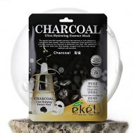 Ultra Hydrating Essence Mask Charcoal Тканевая маска с экстрактом древесного угля 25 EKEL
