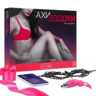 Игра для двоих Ахи-вздохи. Желание и наслаждение 4 в 1 ECSTAS
