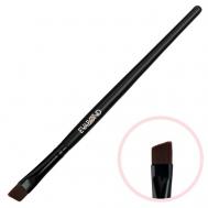 Кисть макияжная для бровей скошенная №3 Black EVABOND