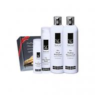 Мужской набор №10: Шампунь, Гель для душа, Бальзам после бритья, Омолаживающий крем для лица SeaCare