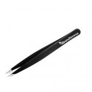 Пинцет для бровей скошенный, заостренный, ручная заточка BrowXenna