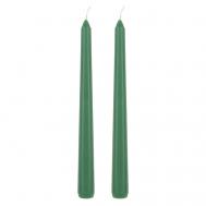 Свечи конусные зеленые LETOILE HOME