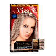 Краска для волос Тёмно-пепельно русый Dark Ash Blond 12 VISAGE COLOR HAIR FASHION