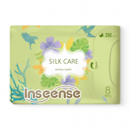 Прокладки женские гигиенические ночные Silk Care Inseense