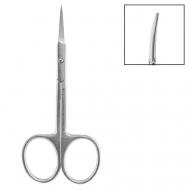 Ножницы для кутикулы матовые, ручная заточка, 05NK-10 IRISK