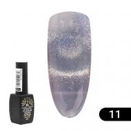 Гель лак кошачий глаз Platinum 01 Global Fashion