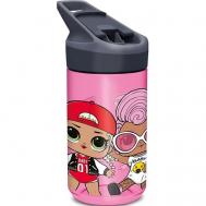 Бутылка для воды пластиковая спортивная. LOL Stor