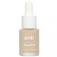 LA-LA-LIQUID FOUNDATION #liquidlove ТОНАЛЬНАЯ ОСНОВА-ФЛЮИД SODA