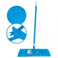 Швабра для пола телескопическая с насадкой из микрофибры DORA