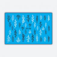 Объемный 3D слайдер дизайн "Полевые цветы" Freedecor