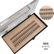 Накладные ресницы МИКС 8-10-12 LYC