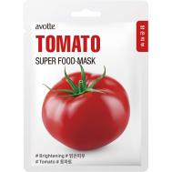 Маска для лица выравнивающая тон кожи с экстрактом томата Brightening Tomato Mask 25 AVOTTE