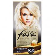 Стойкая крем краска для волос  Classic Gold FARA