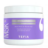 Серебристая маска для светлых волос, MYBLOND 500 TEFIA