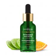 Сыворотка с комплексом фруктовых кислот и ниацинамидом AHА Niacinamide Peeling Serum 30 SKINPHORIA