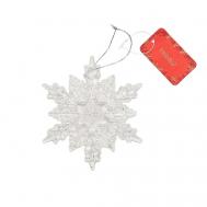 Декоративная ёлочная игрушка SNOWFLAKE TWINKLE