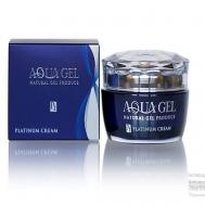 Антивозрастной крем с содержанием платины Aqua Gel PT Platinum Cream 50 LA SINCIA