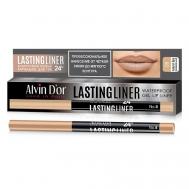 Карандаш для губ гелевый водостойкий LASTINGLINER Alvin D'or