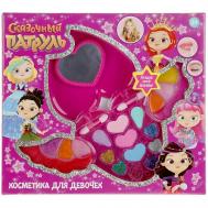 Косметика для девочек СКАЗОЧНЫЙ ПАТРУЛЬ тени, тени с блестками, блеск для губ Милая Леди