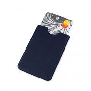 Чехол из экокожи для пластиковой карты с её защитой от считывания Flexpocket