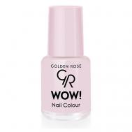Лак для ногтей WOW! Nail Color Clear 6 GOLDEN ROSE