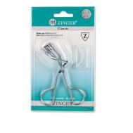 Зажим для ресниц металлический со сменным блоком, EYE-100-SP Zinger