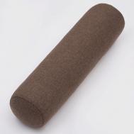 Валик для йоги с лузгой гречихи рогожка BIO-TEXTILES