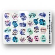 Слайдер дизайн для ногтей 2D MN 236 Anna Tkacheva