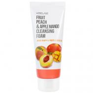 Пенка для умывания с Персиком и Манго Cleansing Foam Peach&Apple Mango 100 LEBELAGE